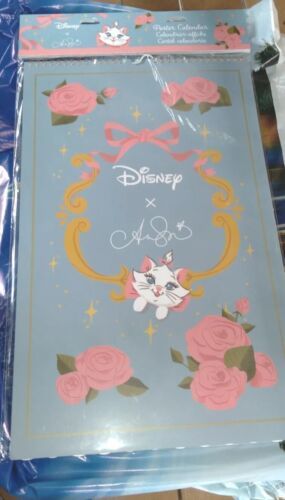 2023 Disney Parks Ann Shen Poster Calendar Aristocats Princess Alice Cute 海外 即決