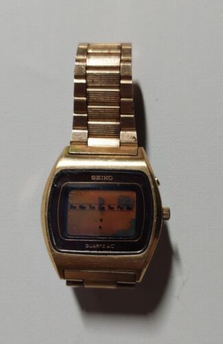 誠実】 Vintage 70s Seiko LC Digital Quartz Watch 0139-5029 NEEDS