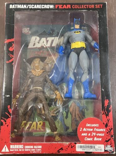 Batman/Scarecrow Fear collector set comic book DC Direct Super Hero 海外 即決
