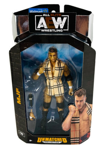 AEW MJF Unmatched Walmart Exclusive #50 6” Wrestling Action Figure New Jazwares 海外 即決