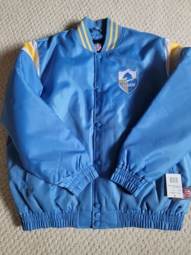 San Diego CHARGERS NFL Apparel Bomber Jacket SZ XL Brand New With Tags 海外 即決