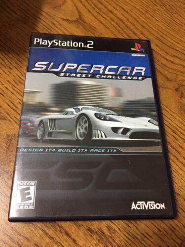 Supercar Street Challenge (Sony PlayStation 2, 2001) - European Version 海外 即決