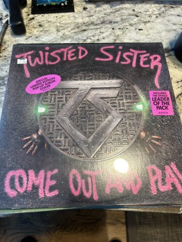 Vintage Twisted Sister "Come Out and Play" 1985 vinyl Atlantic Records SEALED 海外 即決
