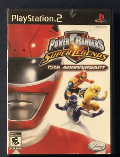 Power Rangers: Super Legends (Sony PlayStation 2, 2007) Complete Tested Working 海外 即決