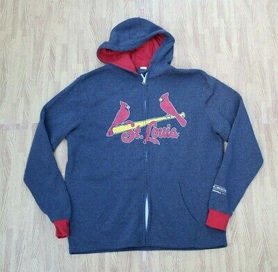 St. Louis Cardinals Full Zip Hoodie Sweatshirt SGA ~ Men's XL ~ MLB Baseball 海外 即決