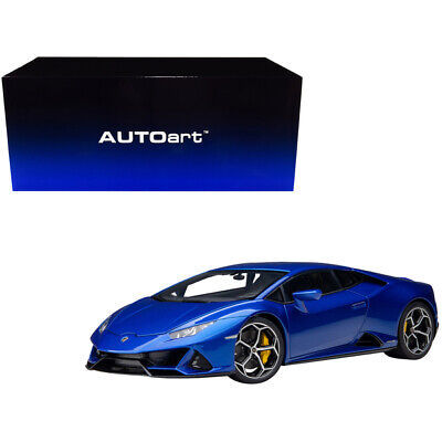 Lamborghini Huracan EVO Blu Nethuns Blue 1/18 Model Car by Autoart 海外 即決