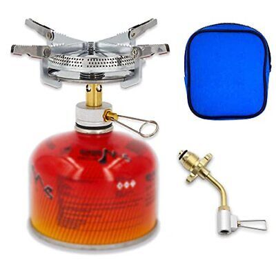 Small Iso Butane Stove With Gas Refill Kit For Camping Outdoor Cooking 海外 即決