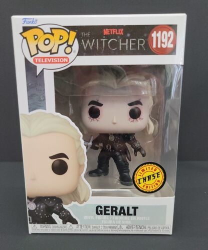 FUNKO POP GERALT OF RIVIA NETFLIX THE WITCHER #1192 CHASE VARIANT W/Protector 海外 即決