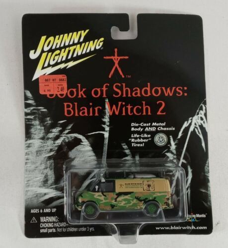 JOHNNY LIGHTNING BLAIR WITCH 2 Book of Shadows 2000 GMC Savana 2500 MOC NRFB NEW 海外 即決