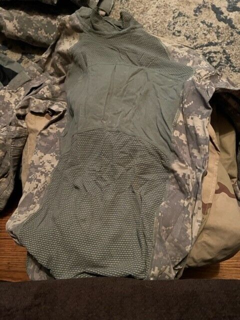 ACU Army Combat Shirt ACS Flame Resistant Top Camo USGI Military SMALL 海外 即決