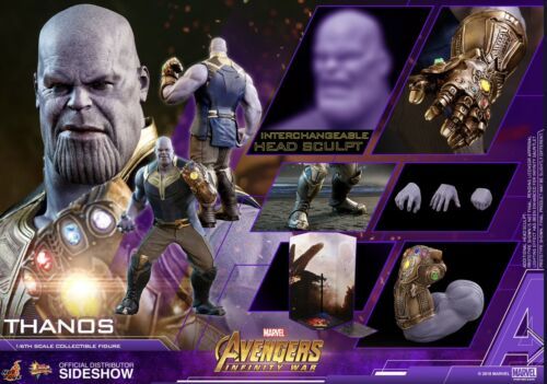 Hot Toys MMS479 Thanos Avengers Infinity War 1/6 Scale Figure MISB Never Opened 海外 即決