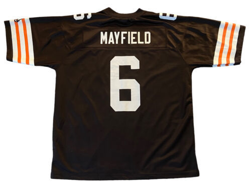 Baker Mayfield Cleveland Browns Jersey by Pro Line, Men's XL 海外 即決