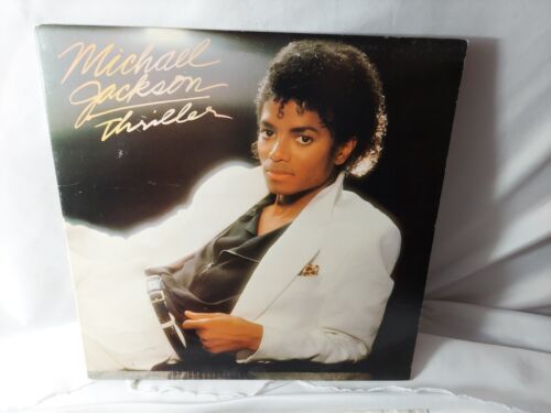 Michael Jackson Thriller US 1st Press Vinyl Record LP COVER ERROR VINYL RECORD 海外 即決