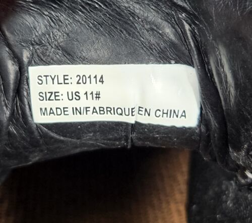 Straight Down Kicks Men's Golf Shoes 29cm(US11) ブラック W20114 EUC 海外 即決