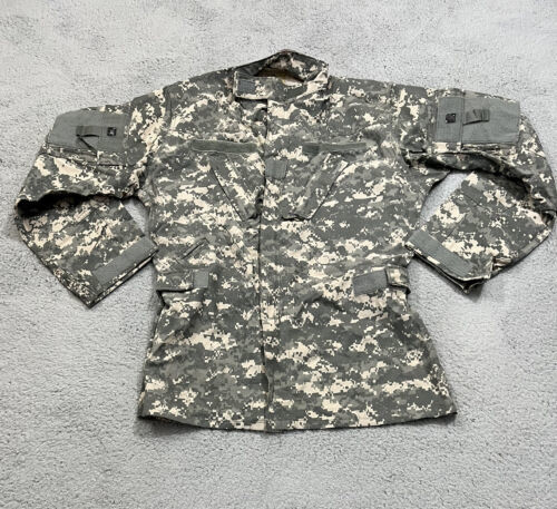 Army Issue ACU Digital Camo Military Combat Uniform Shirt Jacket Men's Lg. Long 海外 即決