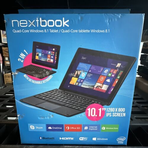 Nextbook 10.1 32GB, Wi-Fi, 10.1in - Black 海外 即決