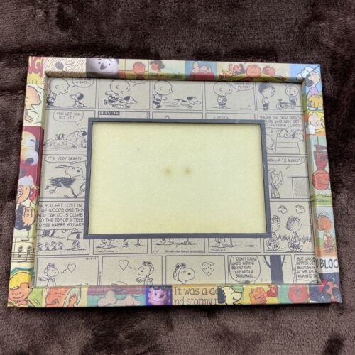 Snoopy Peanuts Hallmark 4x6 Photo Picture Frame Charlie Brown No Glass Used 海外 即決
