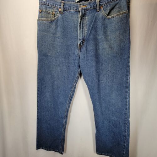 Levi's Men's Size 40x30 Straight Relaxed 505 Regular Fit Blue Cotton Jeans *FLAW 海外 即決