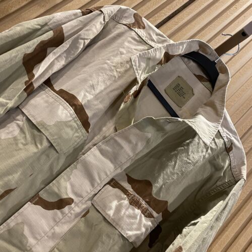 US Military Army Battle Dress Uniform (BDU), Desert Camo Size Large 海外 即決