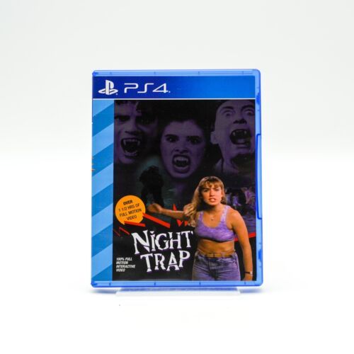 Sony Playstation 4 PS4 Night Trap Video Game Limited Run Screaming