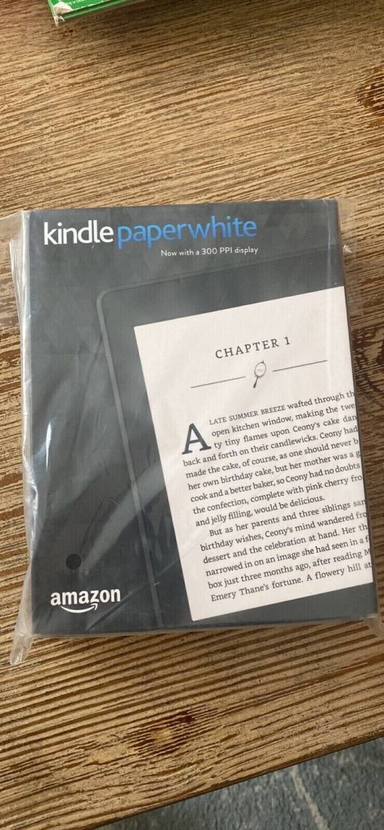  Kindle Paperwhite 7th Gen Black 6" High-Res 300 ppi Touch Display 海外 即決