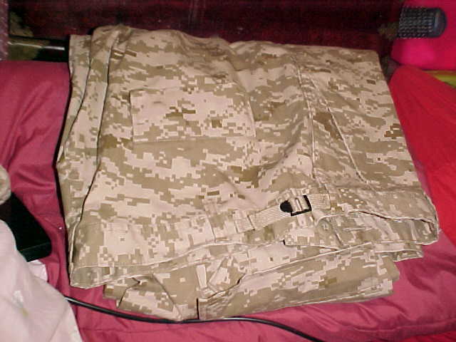 USMC Marines Fatigues Medium Long Shirt Desert Sand PANTS HAT Digital Camo 海外 即決 - 4