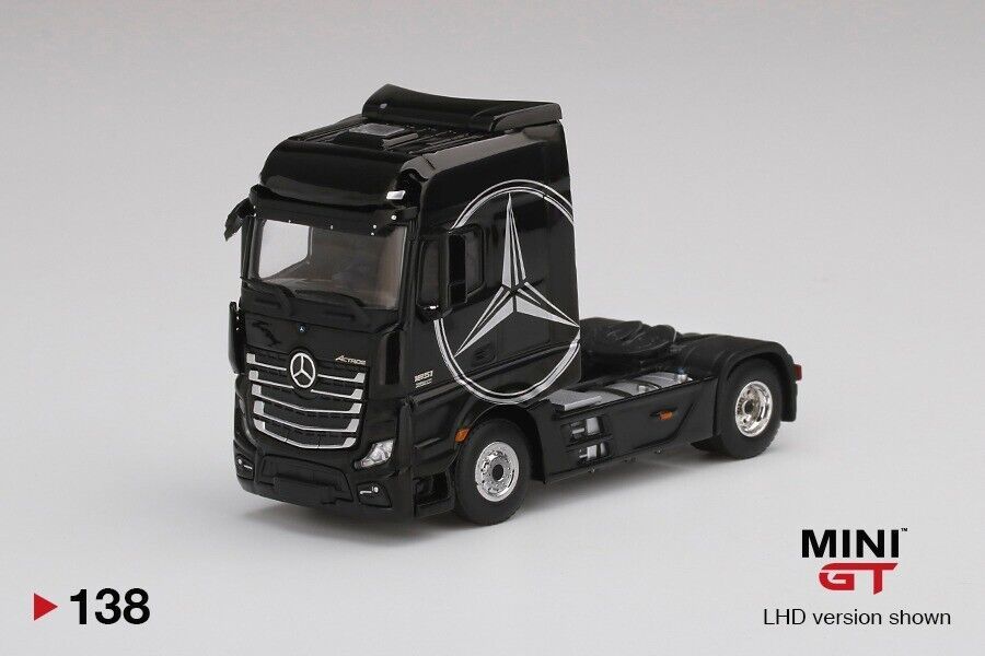 Mini GT 1/64 Mercedes-Benz Actros Cab Only (Black) Die Cast Limited MGT00138-L 海外 即決