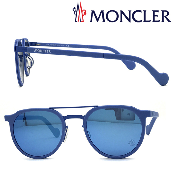 MONCLER サングラス ブランド モンクレール ブルーミラー 00ML-0065-90C