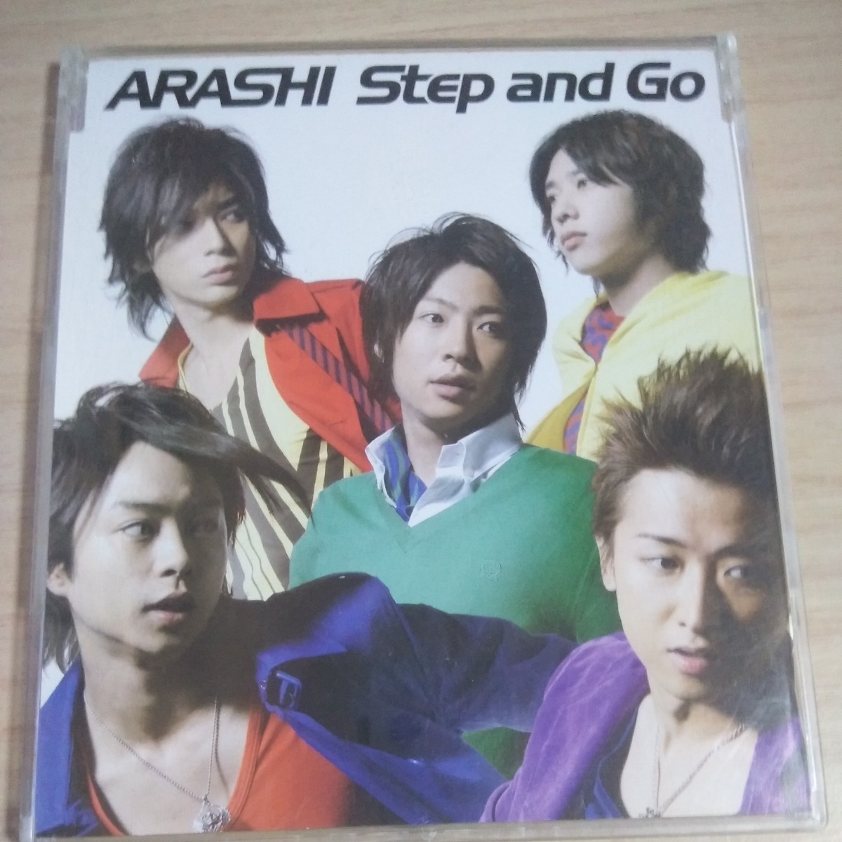 PP008　CD　ARASHI　１．Step and Go　２．冬を抱きしめて_画像1