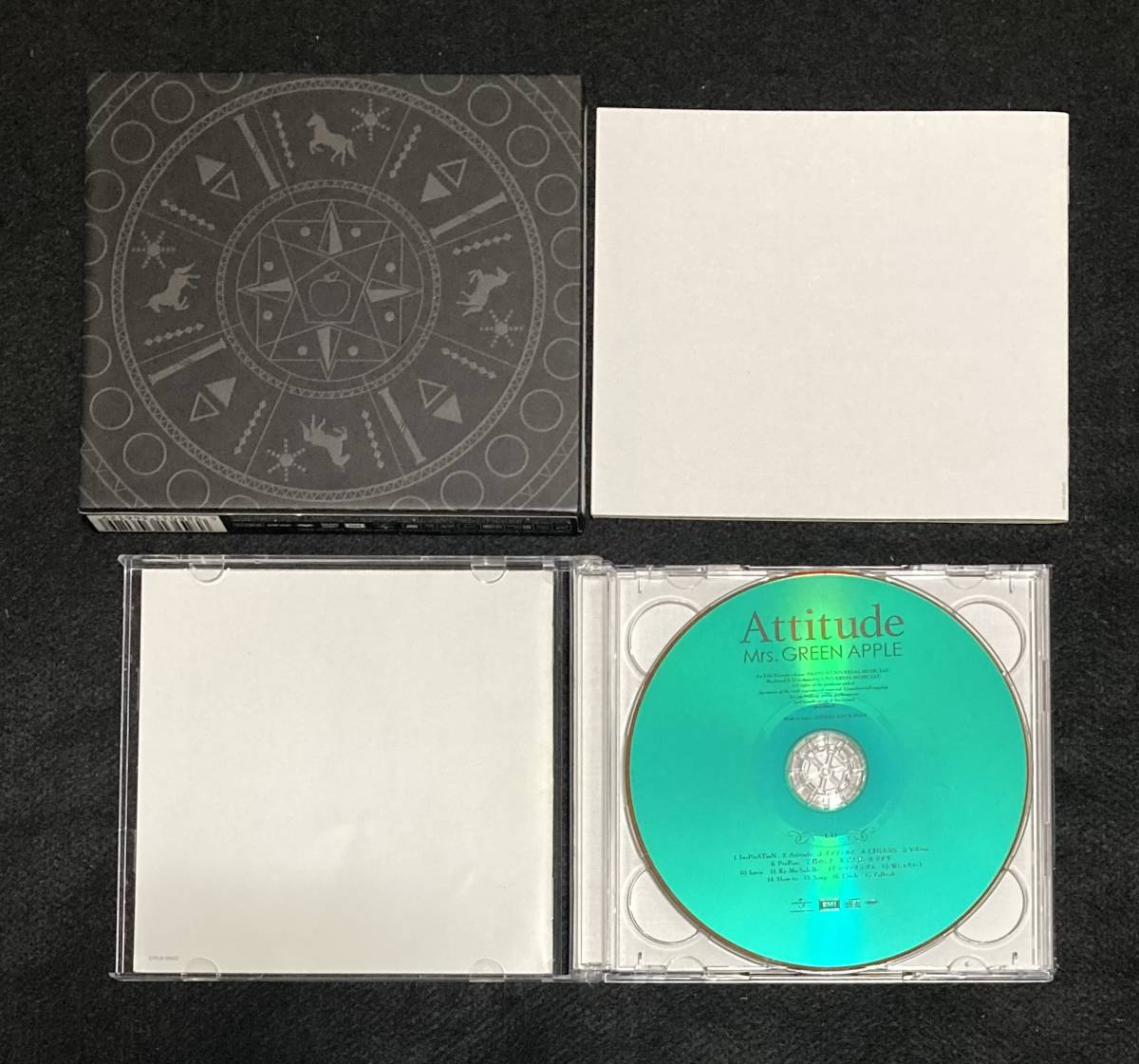 超美品】 Mrs. GREEN APPLE Attitude 初回限定盤 CD+DVD ミセス