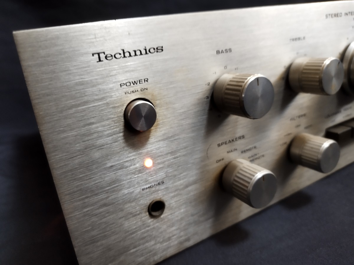 玄関先迄納品 美品 technics テクニクス ステレオ インテグレーテッド