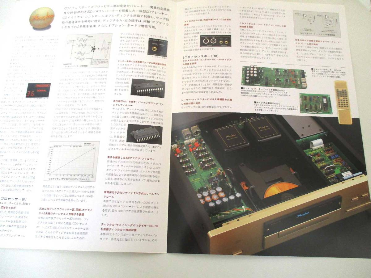 * Accuphase DP-65 < single goods catalog > 1997 year version 