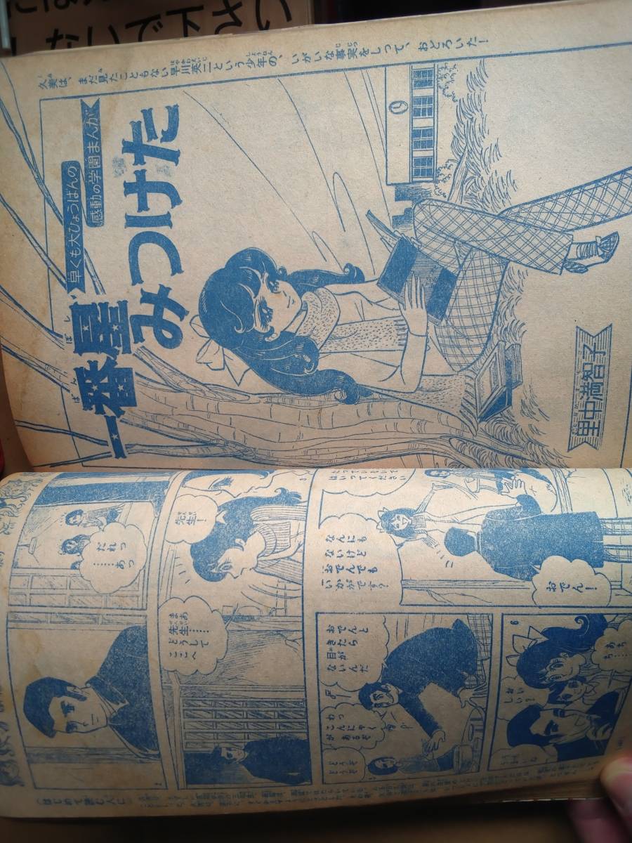週刊 少女フレンド 1967年1月31日号 ちばてつや 赤塚不二夫 楳図かずお 里中満智子の画像6