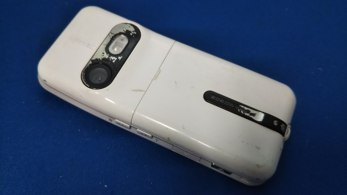 docomo FOMA SO902i ＃DG4395 SonyEricsson ガラケー ケータイ ストレート式　簡易動作確認＆簡易清掃＆初期化OK 判定○ 送料無料　