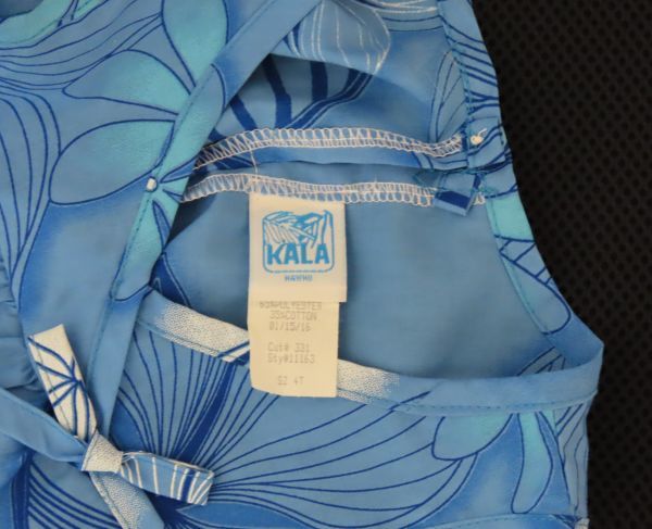 ☆【未使用品】KALA HAWAII　花柄ワンピース　ハワイ製_画像3