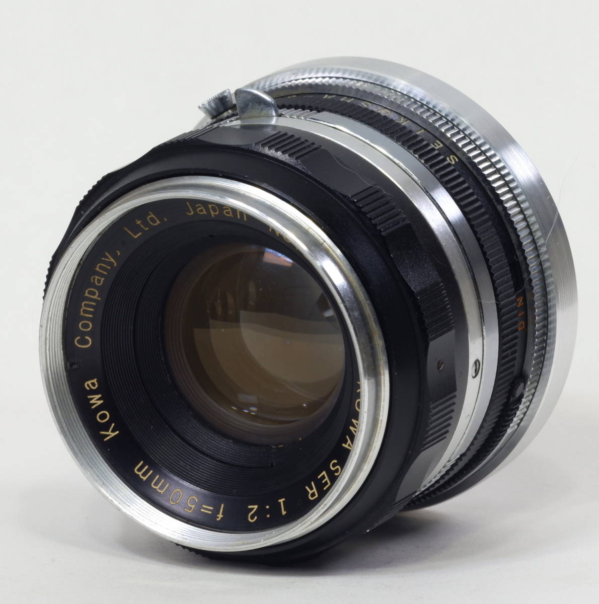 KOWA SERシリーズのL39改造マウントとKOWA SER f2.0/50mm_画像5