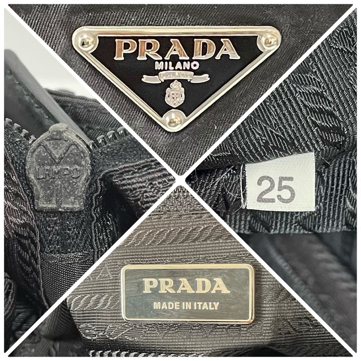 極 美品】PRADA ショルダーバッグ メッセンジャーバッグ サコッシュ