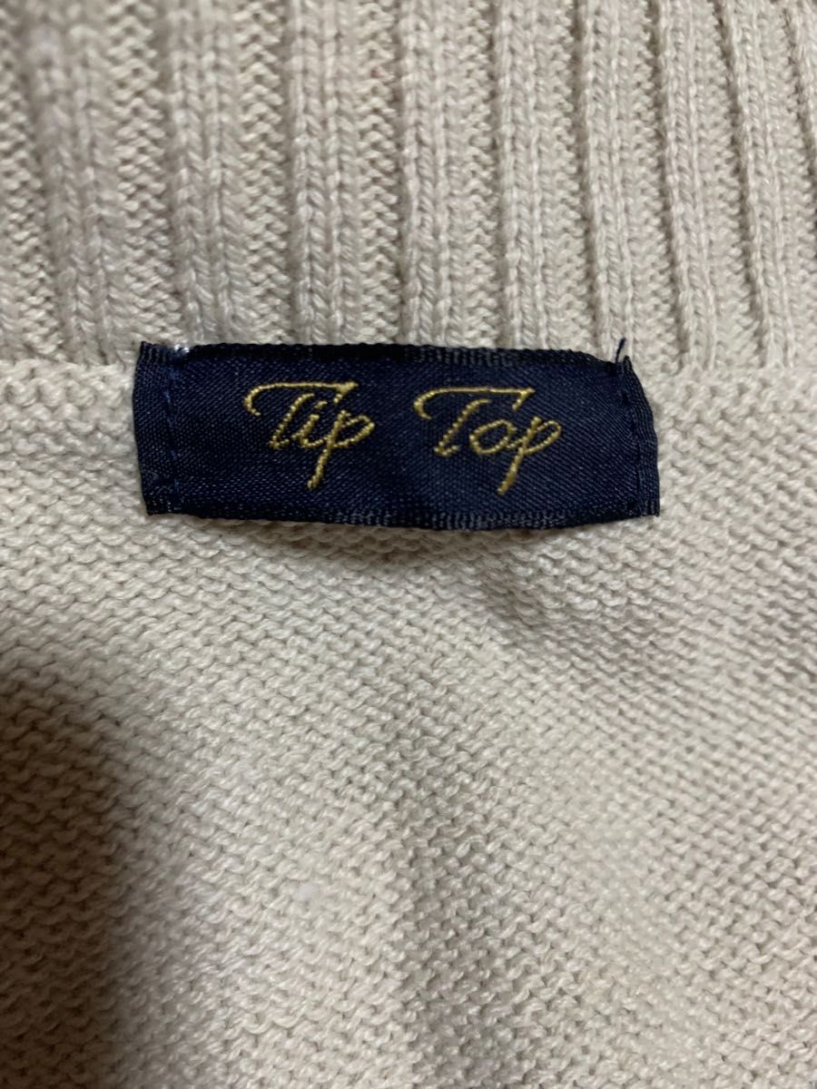 tiptop ダメージVネックベスト