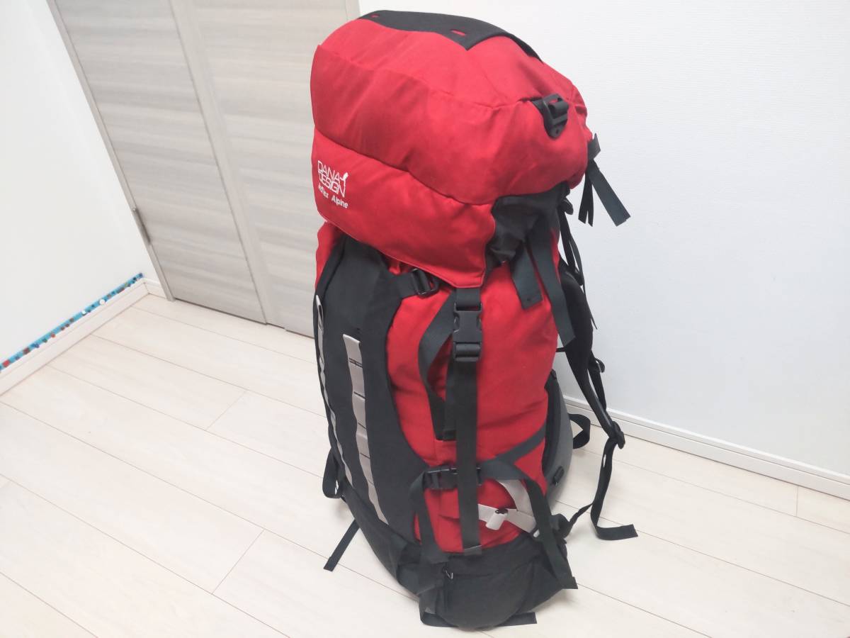 ★貴重 US製 DANADESIGN デイナデザイン ArcFlex Alpine アークフレックスアルパイン ★赤X黒 ★ボーズマン 3