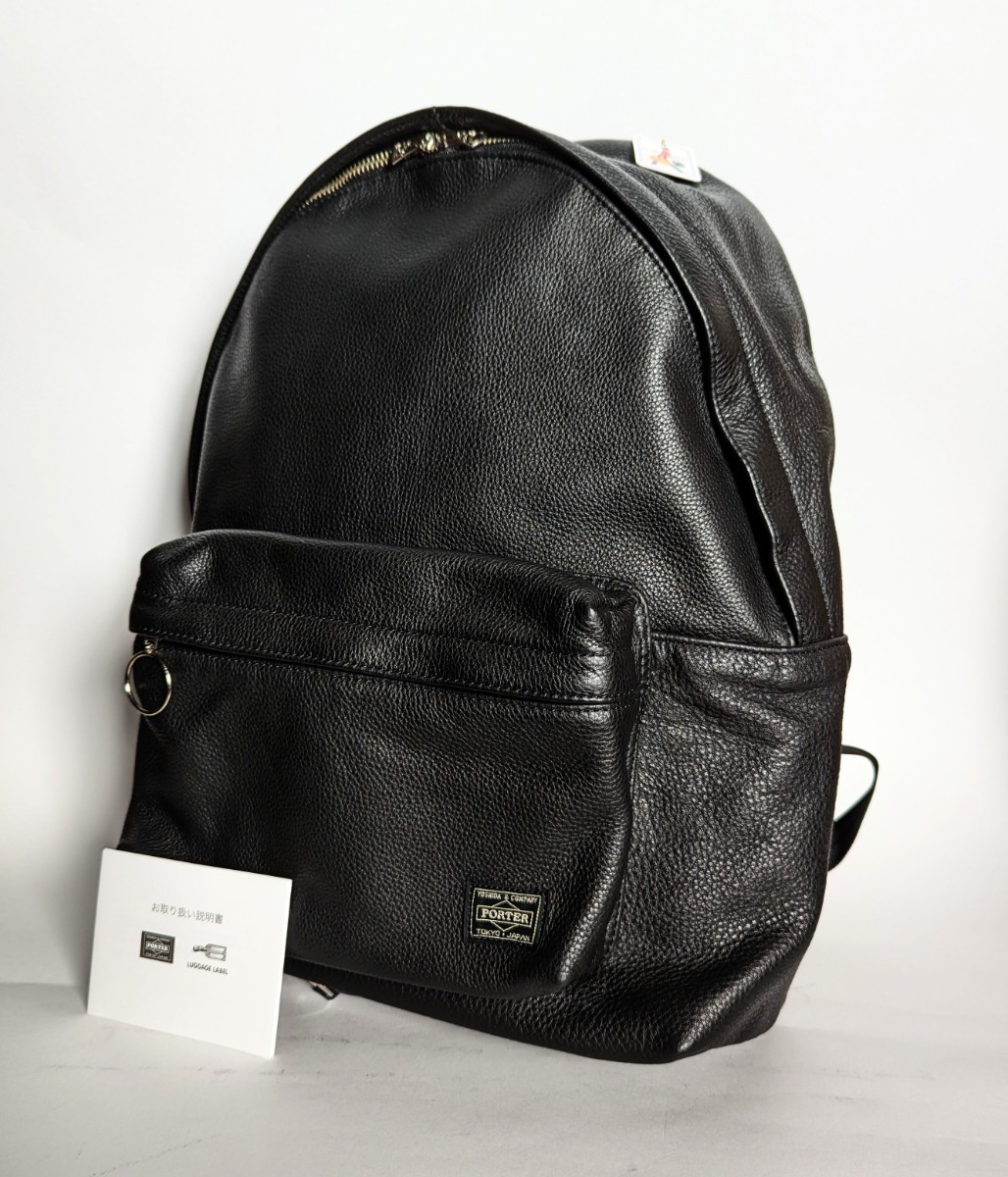 ☆美品☆ PORTER SENSUOUS レザー リュック バッグ ポーター
