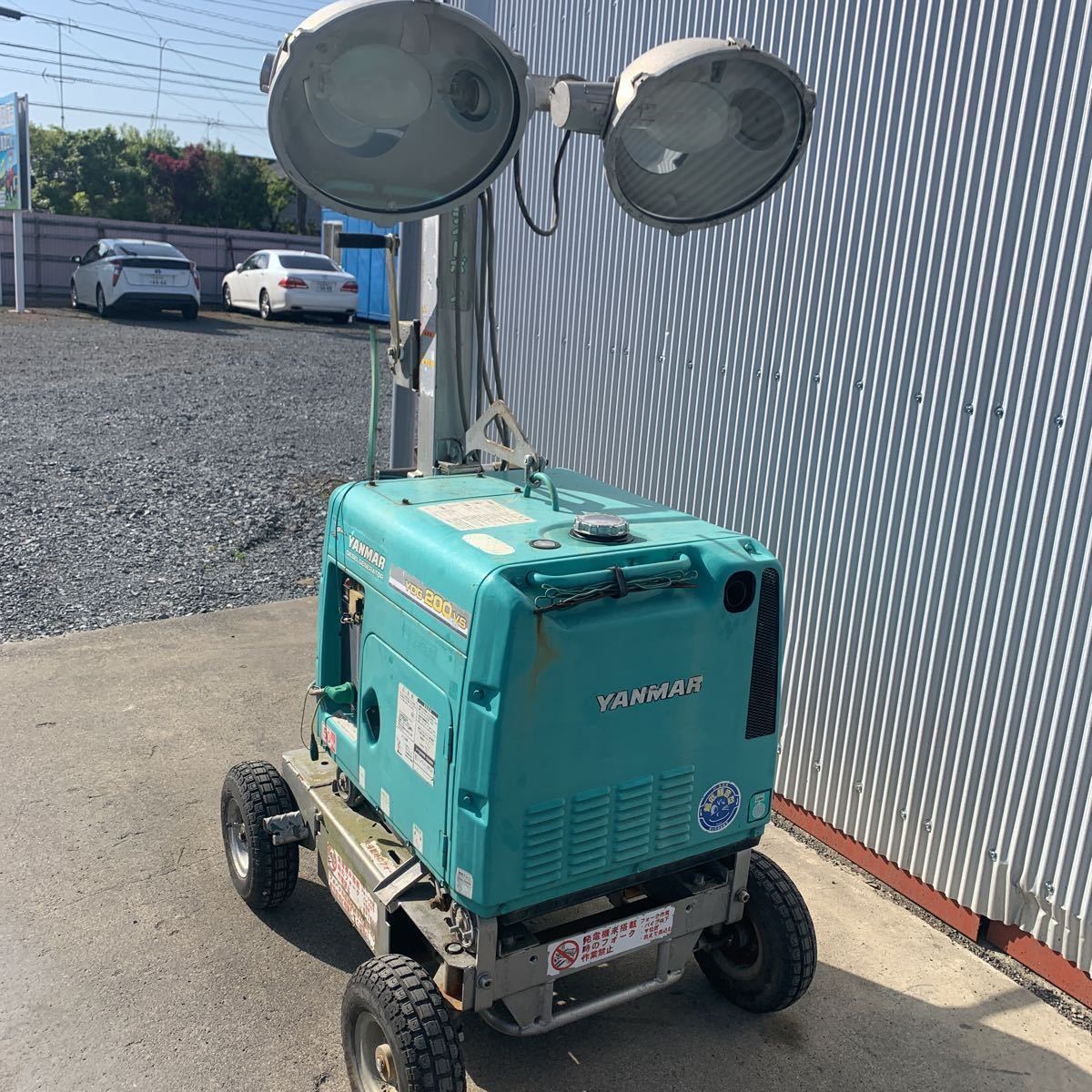 YANMAR ディ-ゼル発電機 YDG200vs-5E ライトボーイ YANMAR ディ-ゼル発電機 YDG200vs-5E ライトボーイ