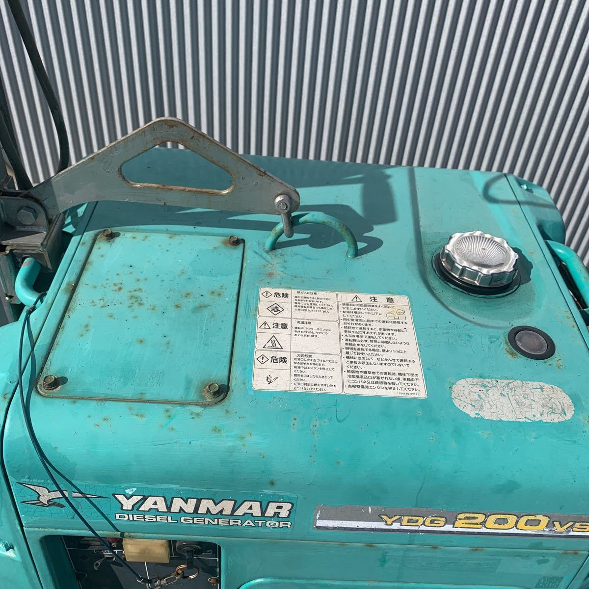 YANMAR ディ-ゼル発電機 YDG200vs-5E ライトボーイ YANMAR ディ-ゼル発電機 YDG200vs-5E ライトボーイ