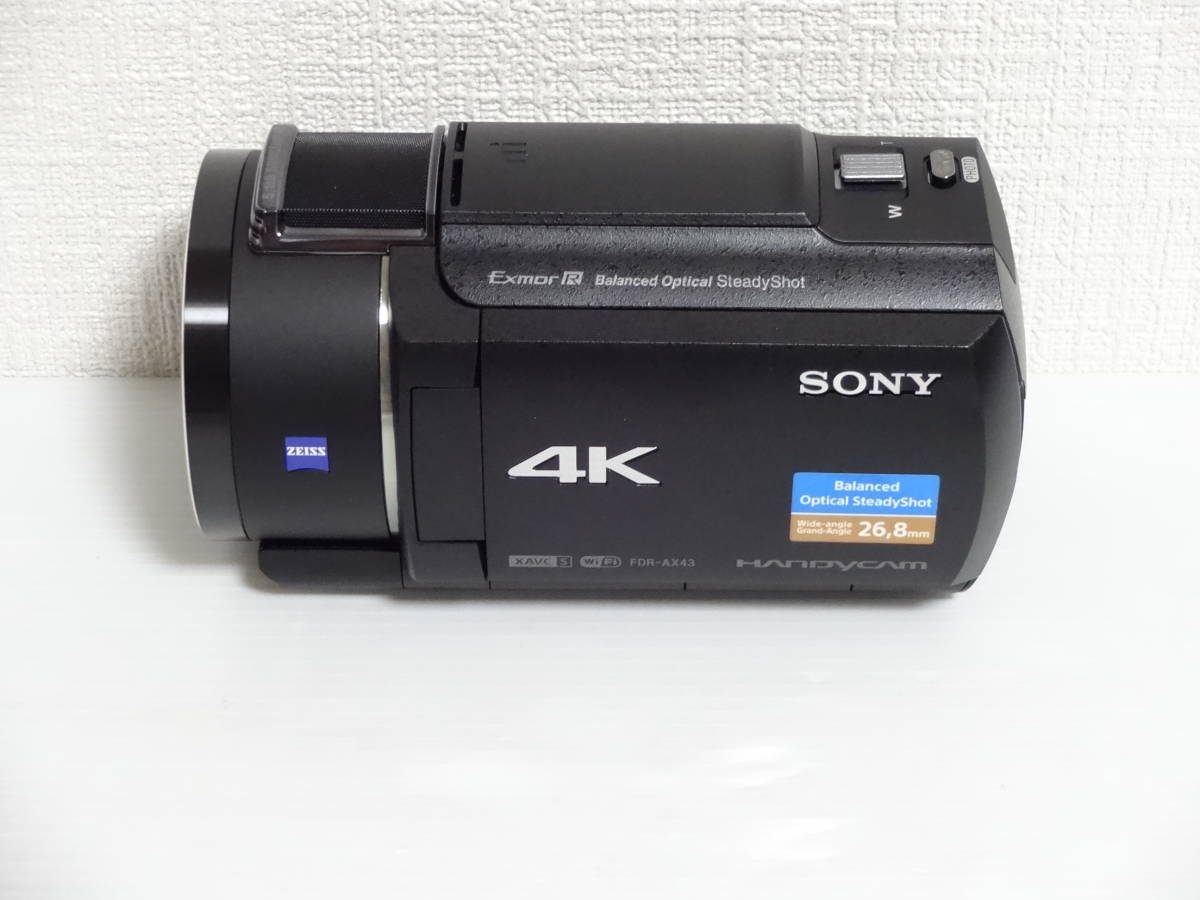 SONY 4Kビデオカメラ FDR-AX45A ○保証付○-