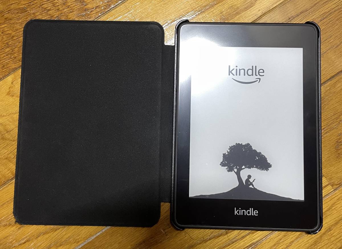 Amazon Kindle Paperwhite 第10世代8GB ブラック広告ありカバー付き