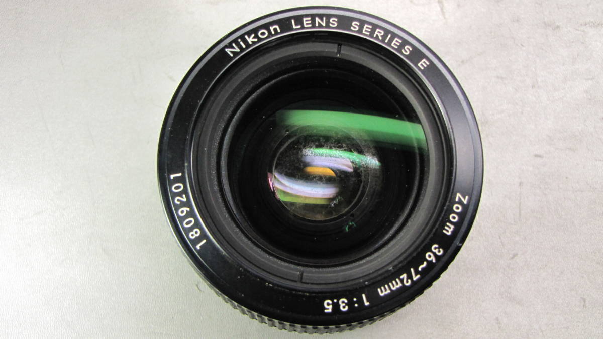 ニコン Nikon FG 2台 レンズシリーズE ズーム３６～７２ｍｍ 1:3.5 画像多数_画像9
