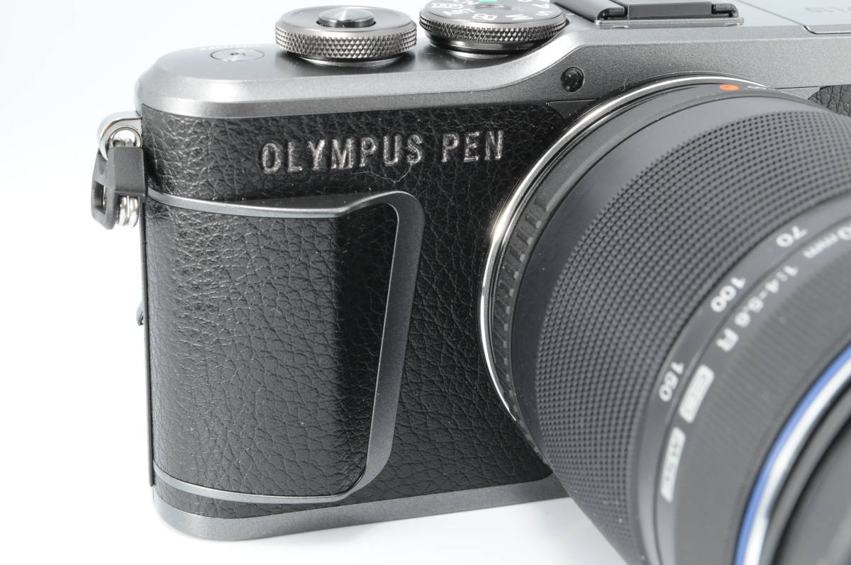 ☆新品級☆オリンパス OLYMPUS PEN E-PL10 ブラック M.ZUIKO 40-150mm