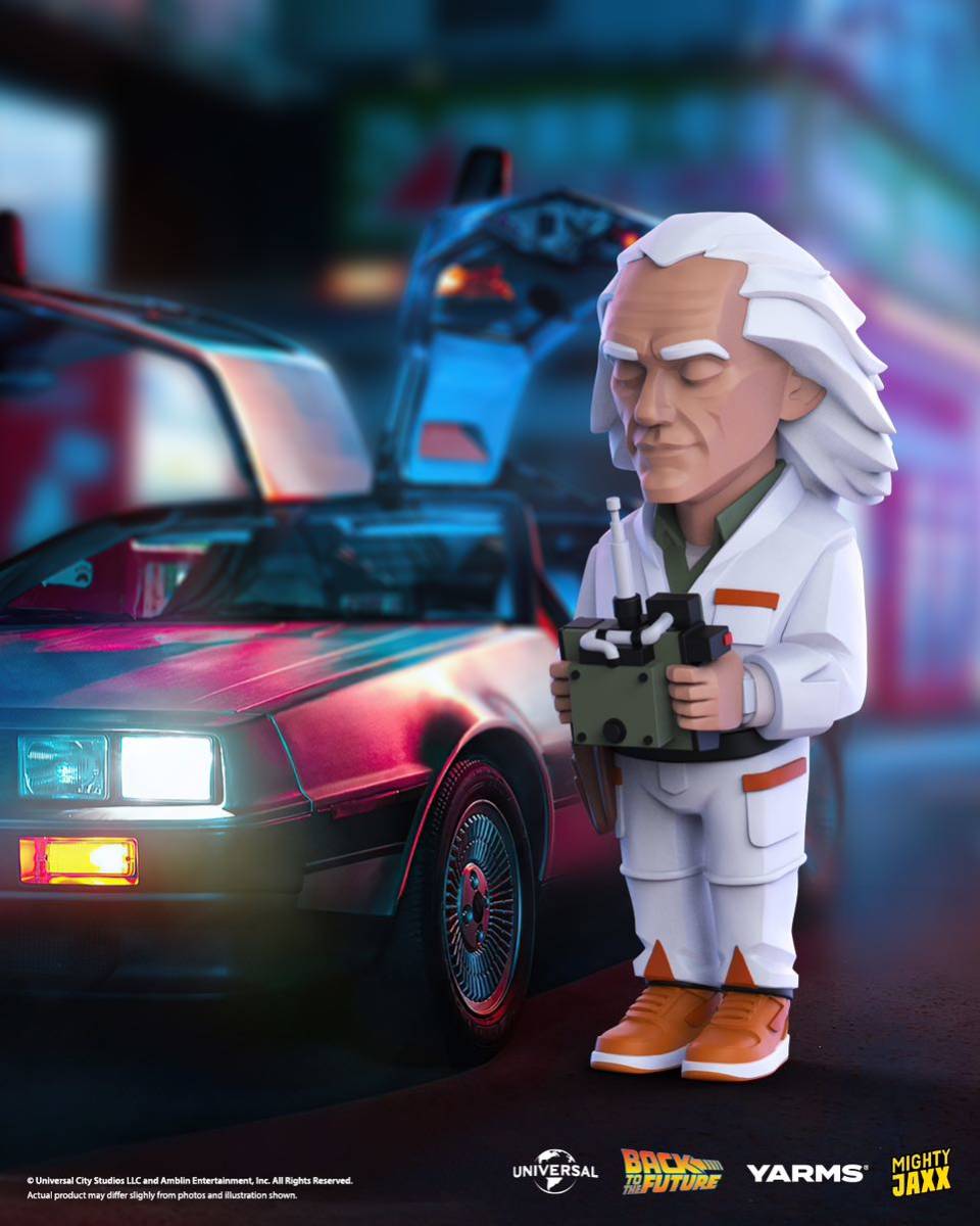 [ back tu The Future ]Back to the Future movie figure pop culture art toy MIGHTY JAXX regular goods postage included 