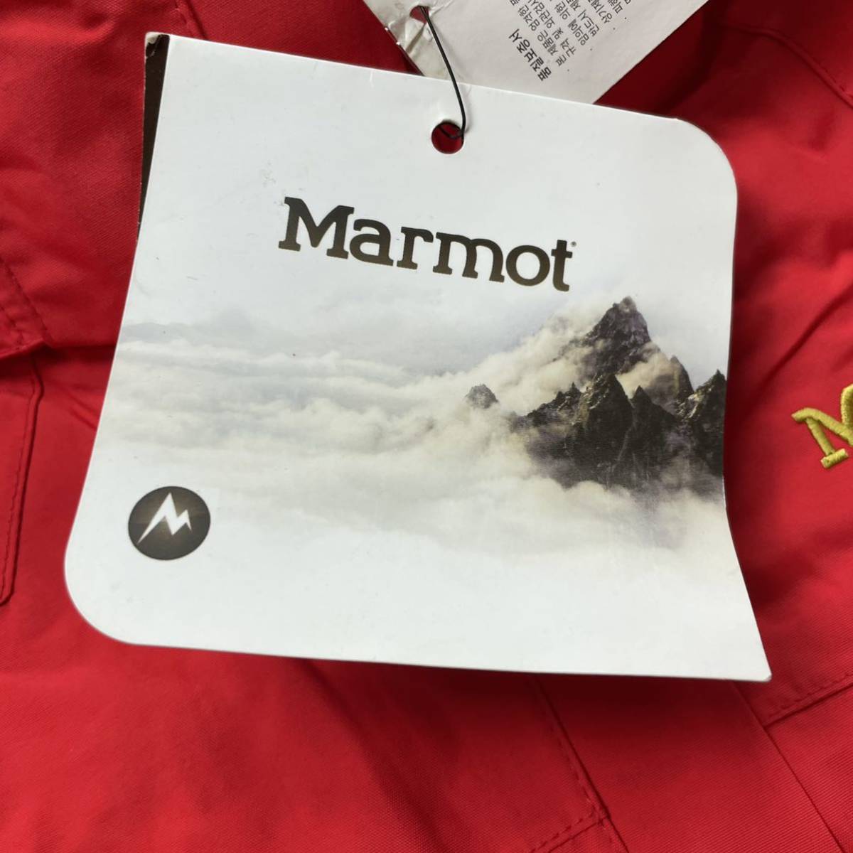 新品 marmot マーモット マウンテンパーカー 90 レディース オレンジ 赤 レインウェア ハードシェル e33 1 s レディース_画像7