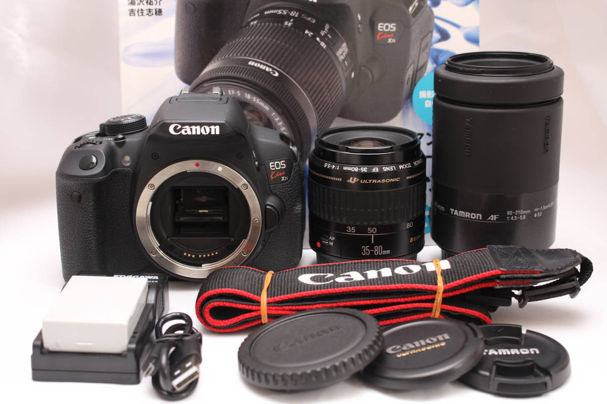 キャノン Canon EOS Kiss X7i Wレンズセット＃49-