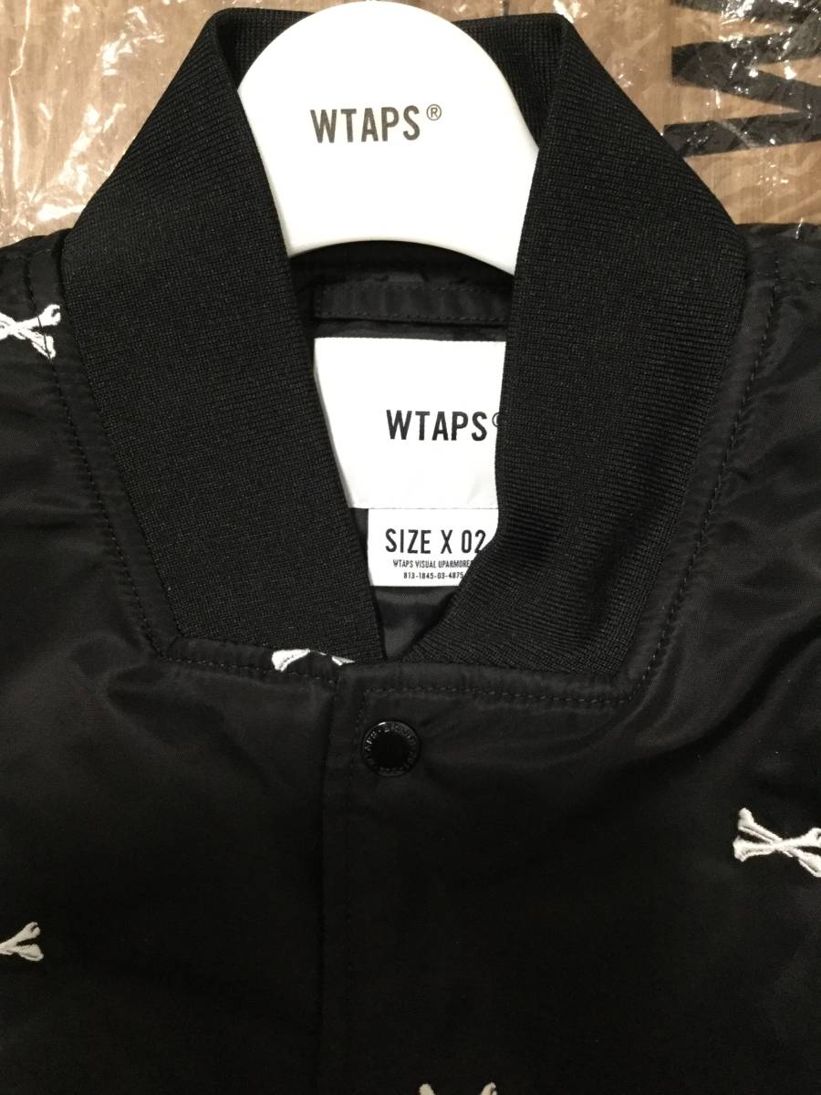ダブルタップス TEAM JACKET クロスボーン wtaps ディセンダント